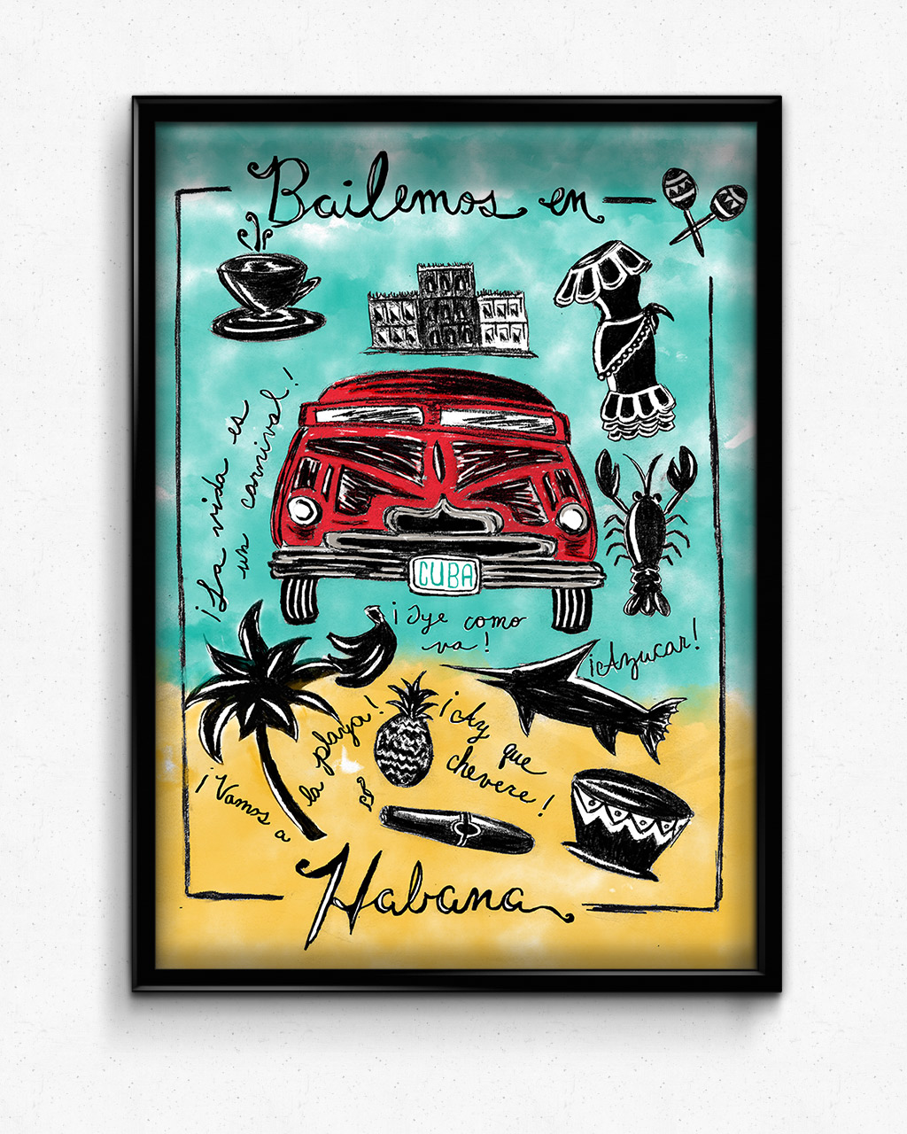 Havana Travel Poster
